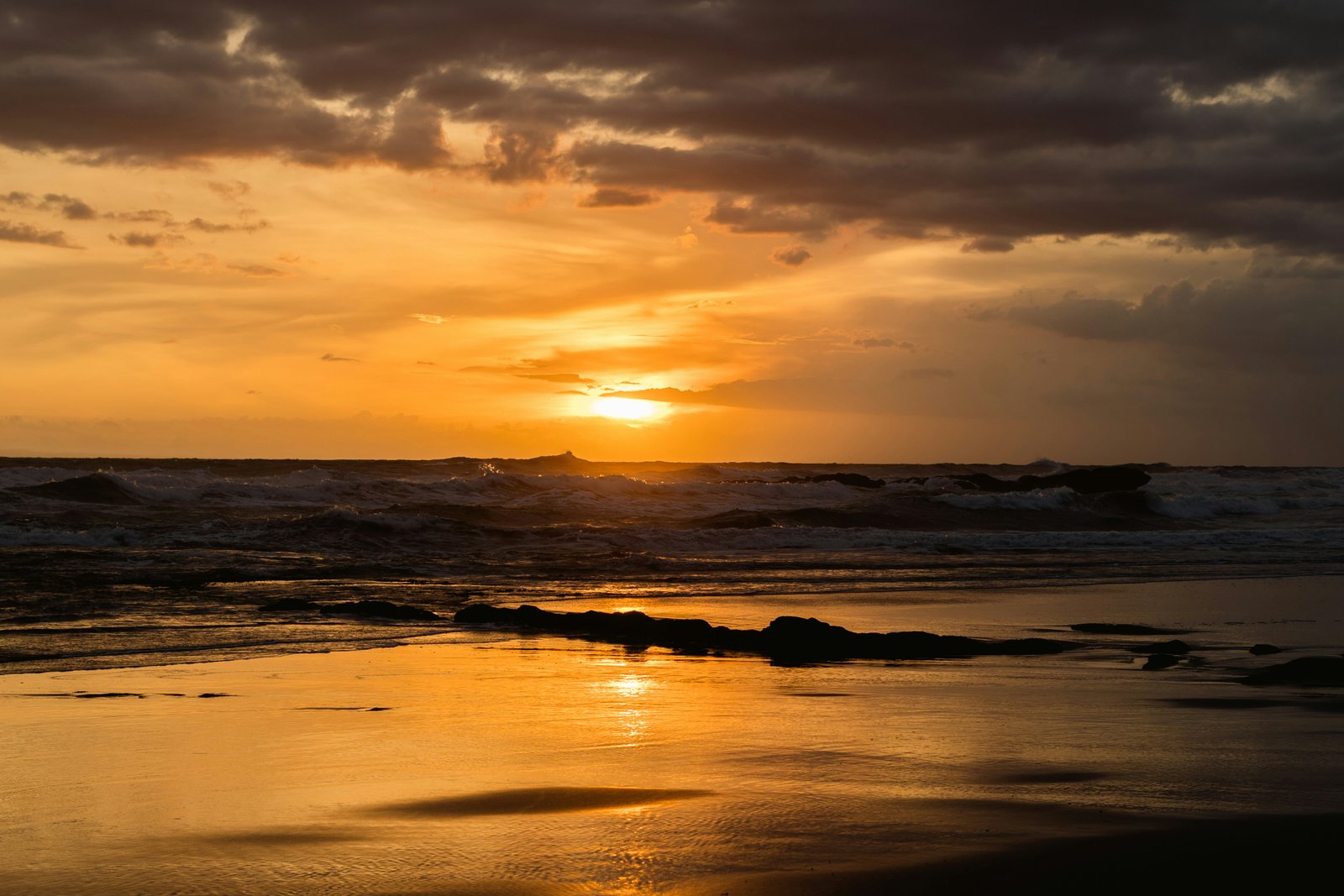 Bali Beach Sunset